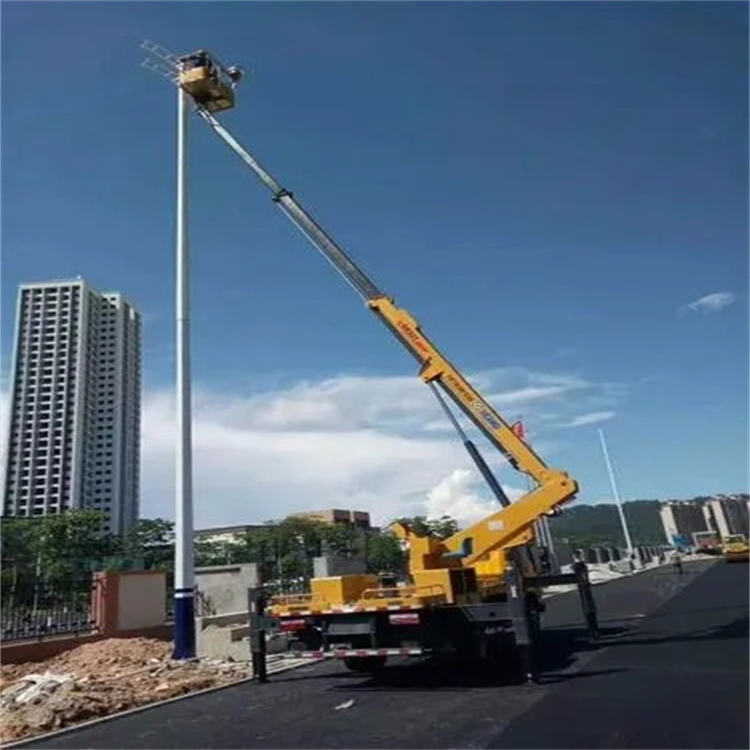 万年县维修路灯的曲臂升降车出租