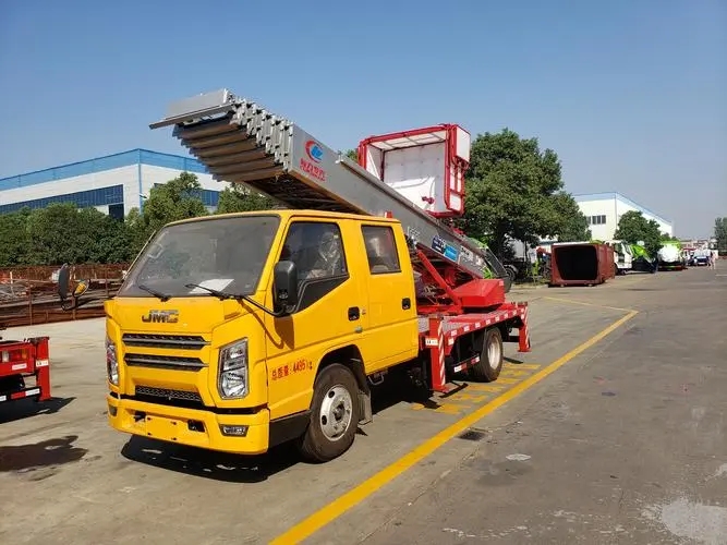 万年县附近云梯车出租 砂石搬运